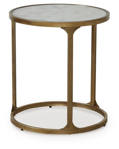 Korajane - Table Gold End Tables by Signature Design by Ashley® | Bel Furniture
