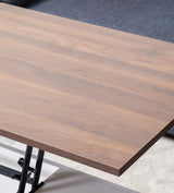 Luna - Coffee Table With Walnut Finish Lift Top, 2 Drawers, And 2 Shelves - White And Brown by Lilola Home | Bel Furniture