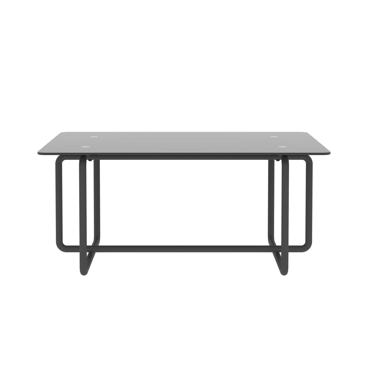 Modern Tempered Glass Tea Table Coffee Table, Table For Living Room