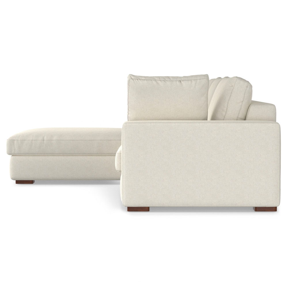 Charlie - Upholstered Deep Seater Sectional Sofa by Simpli-Home | Bel Furniture
