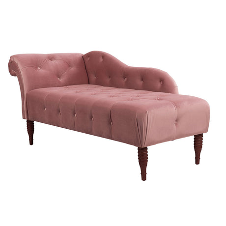 Samuel - Tufted Roll Arm Chaise Lounge - view 6