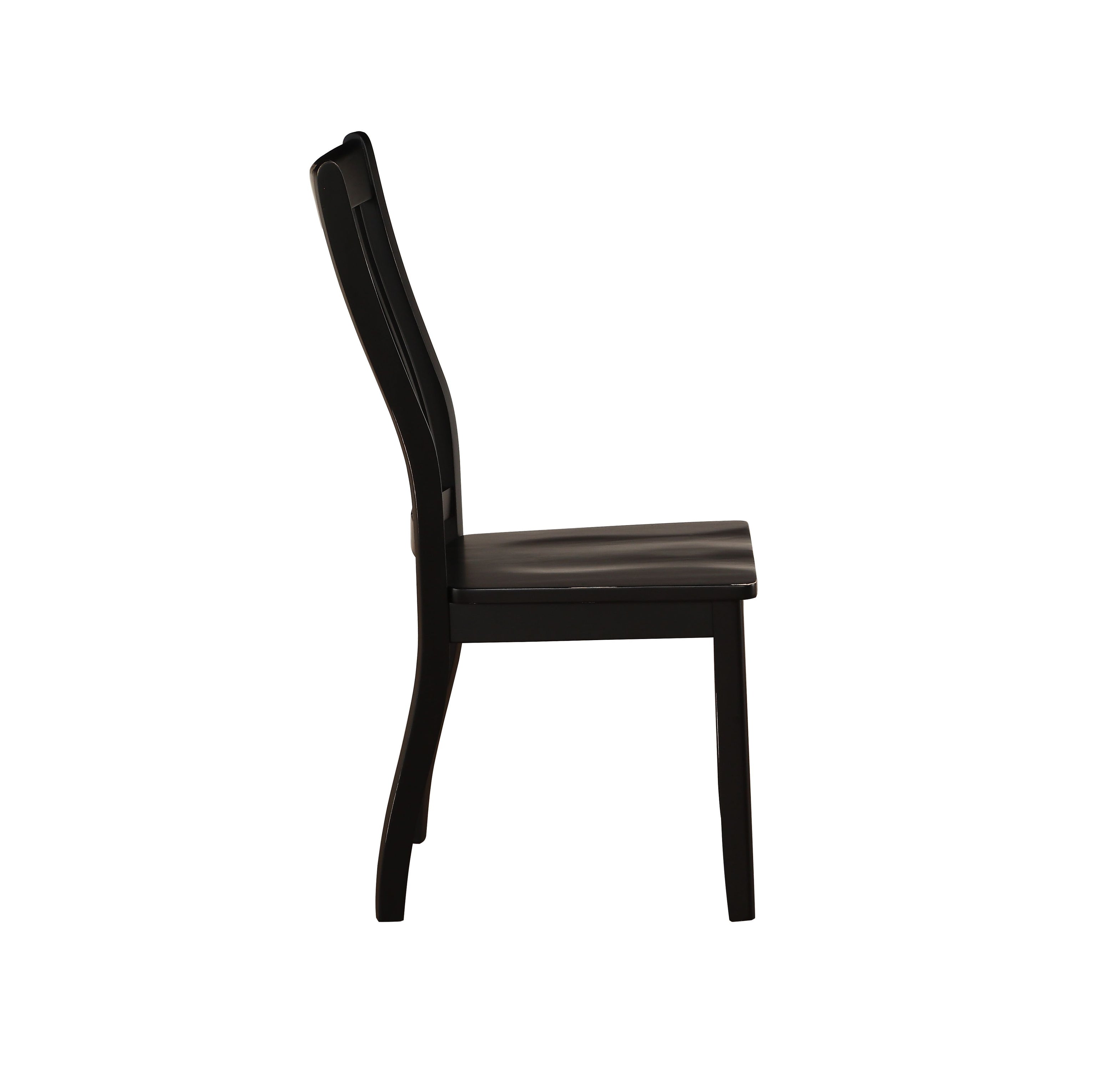 Renske - Side Chair (Set of 2) - Anqtique Black