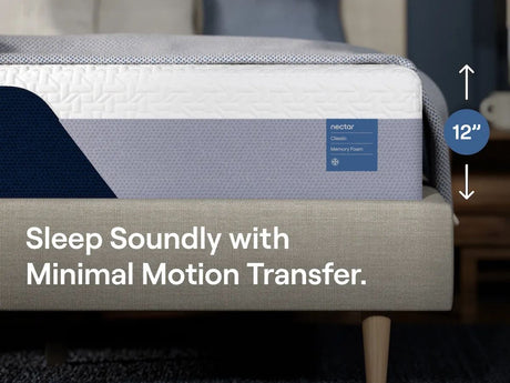 Nectar Classic Memory Foam 5.1 - Mattress by Nectar | Bel Furniture