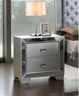Contemporary Nightstand With Versatility