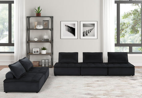 Anna - Soft Velvet Modular Sofa by Lilola Home | Bel Furniture