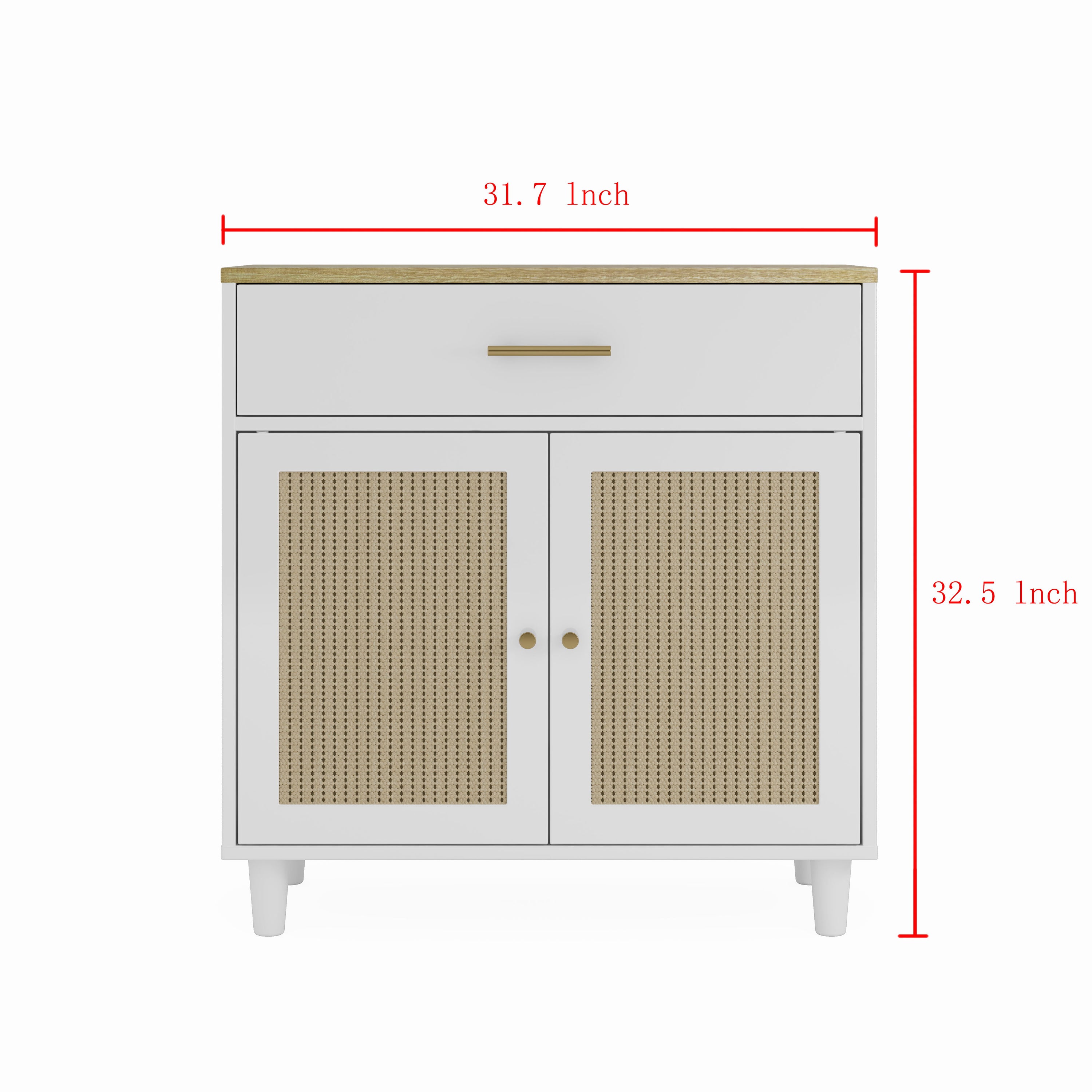 Cat Litter Box Enclosure With Scratch Pad, Hidden Litter Box Furniture, Wooden Pet House Sideboard, Storage Cabinet, Fit Most Cat And Litter Box, For Living Room Bedroom Office - White / Light Brown