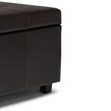 Castleford - Contemporary Storage Ottoman by Simpli-Home | Bel Furniture