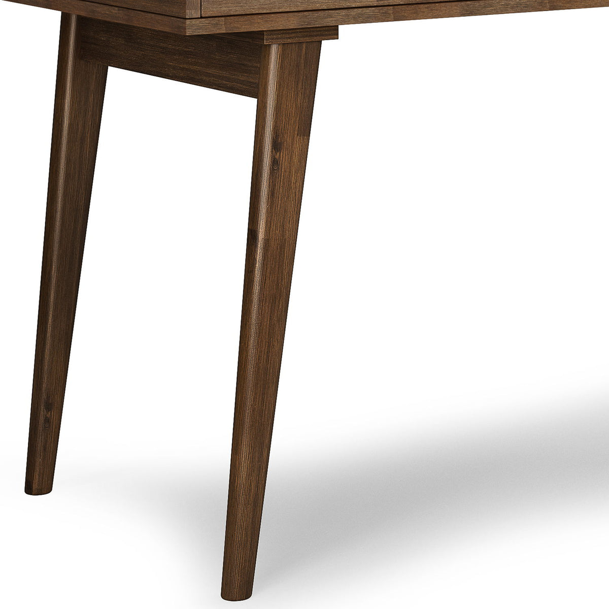 Clarkson - Desk - Rustic Natural Aged Brown by Simpli-Home | Bel Furniture