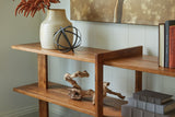 Fayemour - Brown - Console Sofa Table by Signature Design by Ashley® | Bel Furniture