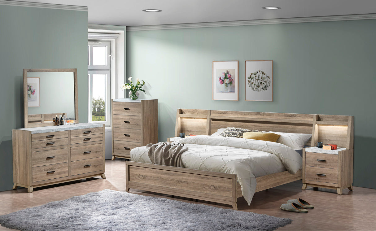 Tilston - Chest - Natural by Crown Mark | Bel Furniture