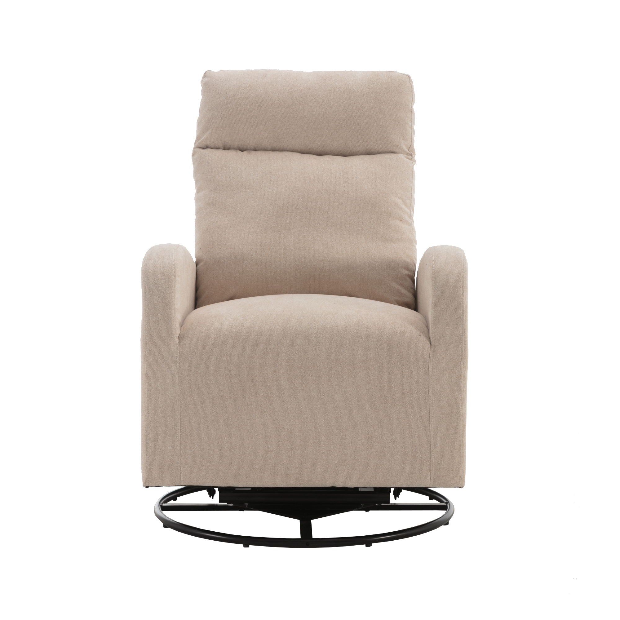 Jiada - Upholstered Swivel Glider Rocking Chair For Nursery Modern Style One Left Bag