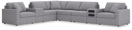 Modmax - Sectional - Granite - view 3