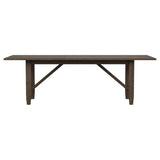 Matisse - Rectangular Wood Dining Table - Dark Brown by Coaster Fine Furniture | Bel Furniture