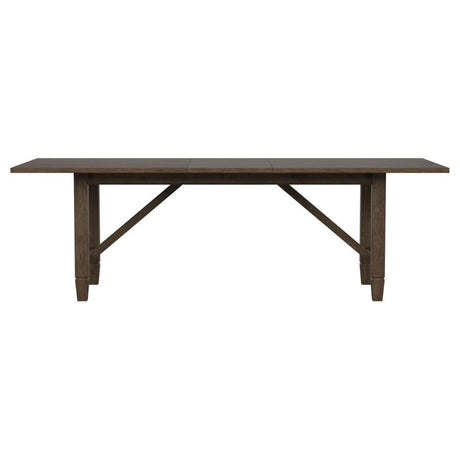 Matisse - Rectangular Wood Dining Table - Dark Brown by Coaster Fine Furniture | Bel Furniture