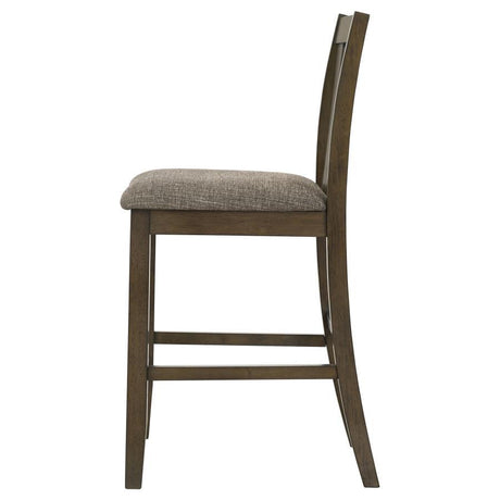 Canfield - Counter Height Dining Side Chair (Set of 2) - Brown by Coaster Fine Furniture | Bel Furniture