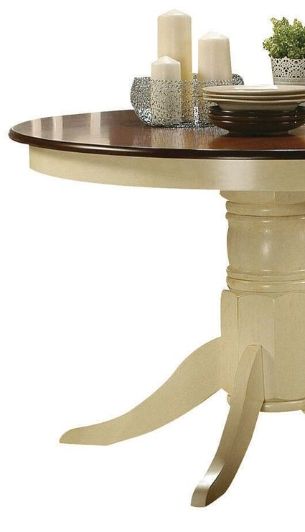 Dylan - Dining Table - Cream / Oak