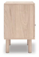 Arloster - Tan - One Drawer Night Stand by Signature Design by Ashley® | Bel Furniture