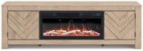 Cayboni - LG TV Stand With Fireplace Option by Signature Design by Ashley® | Bel Furniture