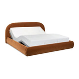 Archie Puffy Grounded - Upholstered Platform Bed