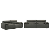 Buxton - Leather Upholstered Sofa Set