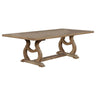 Brockway - Extension Leaf Dining Table Light Brown by CoasterEssence | Bel Furniture
