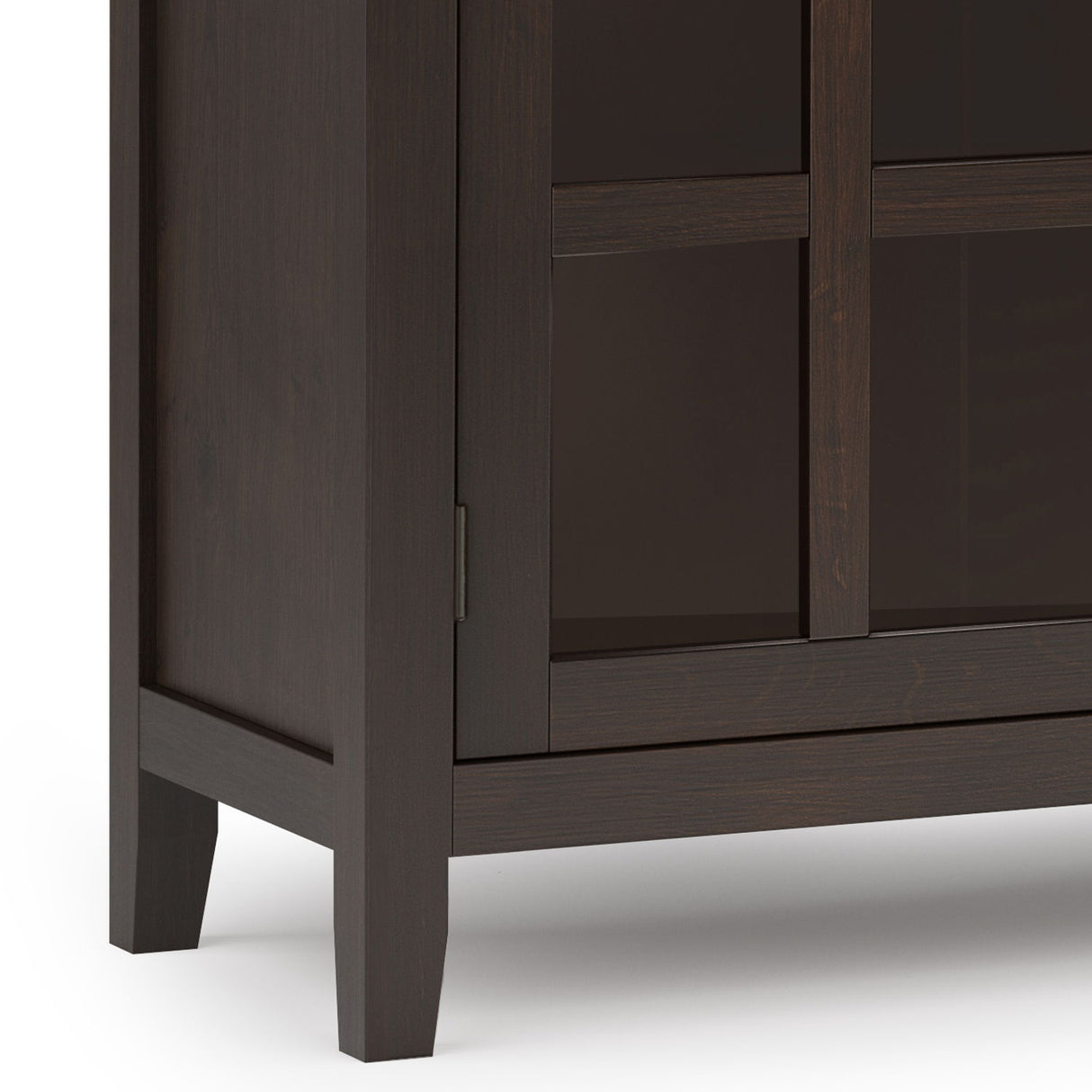 Artisan - Large Sideboard Buffet - Dark Chestnut Brown by Simpli-Home | Bel Furniture