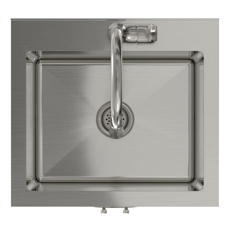 Reed - Deluxe Laundry Cabinet With Pull-Out Faucet And Stainless Steel Sink - view 6