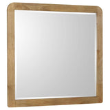 Robyn - Dresser Mirror Light Brown by CoasterEssence | Bel Furniture