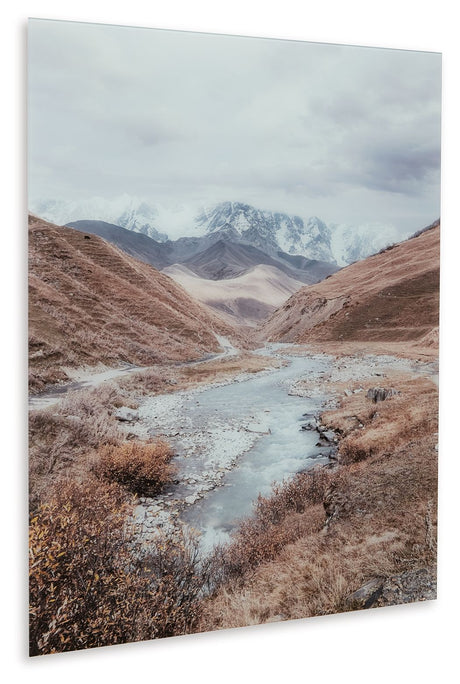 Darinby - Gray / Brown / White - Wall Art by Signature Design by Ashley® | Bel Furniture