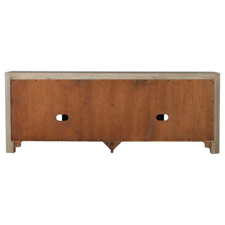 Solano - 71" 2-door TV Stand Media Console - Weathered Mango
