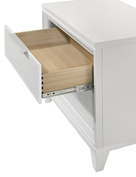 Cressida - Nightstand - White by Crown Mark | Bel Furniture
