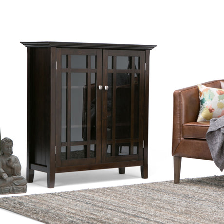 Bedford - Storage Media Cabinet by Simpli-Home | Bel Furniture