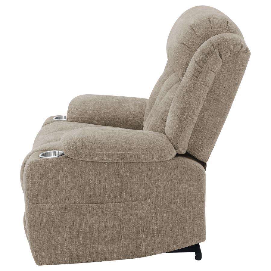Houston - Upholstered Power Lift Recliner Chair by CoasterEveryday | Bel Furniture