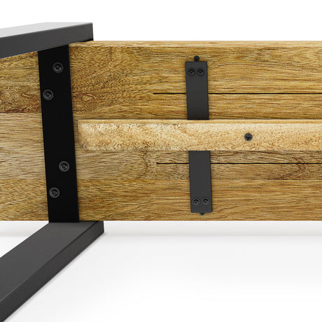 Nessa - Bench - Natural by Simpli-Home | Bel Furniture