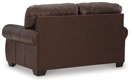 Colleton - Dark Brown - Loveseat by Signature Design by Ashley® | Bel Furniture