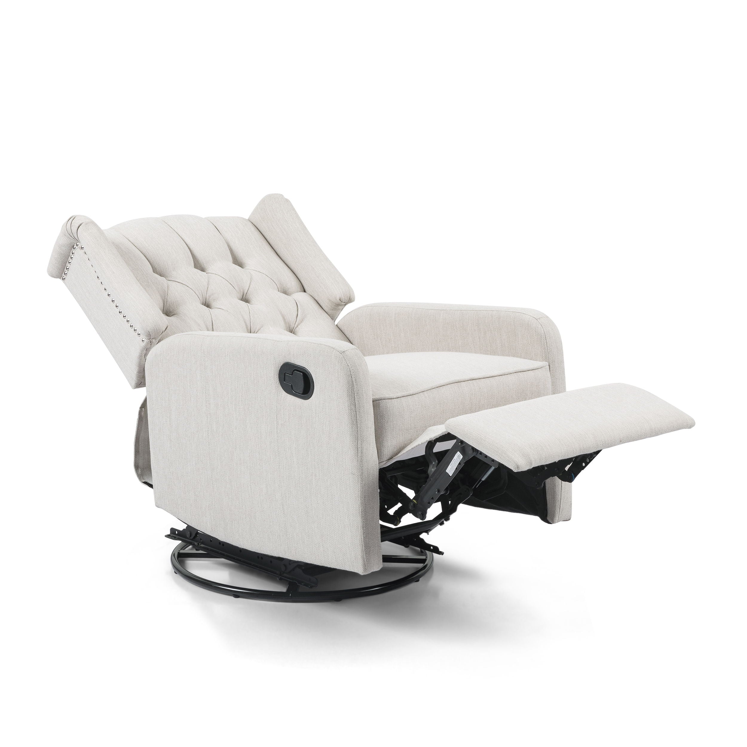 Classic Design, Manual Recliner Chair With 360 Degree Swivel