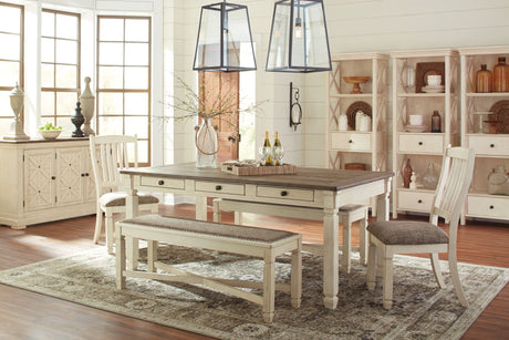 Bolanburg - Large UPH Dining Room Bench - Beige - view 3