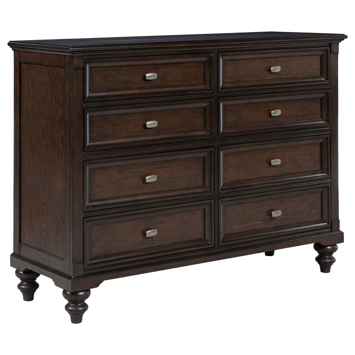 Andover - 8-Drawer Dresser Dark Brown Dressers by Coaster Fine Furniture | Bel Furniture