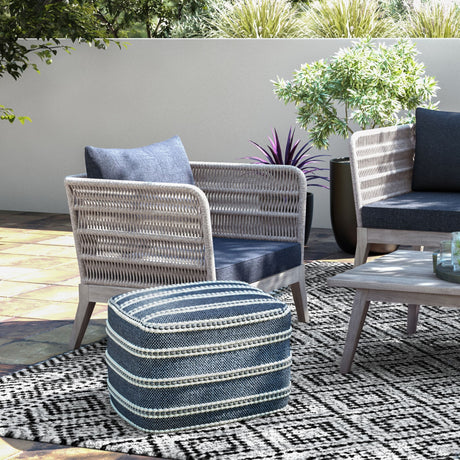 Santiago - Outdoor Conversation Chair - Slate Gray - view 2