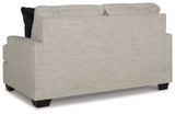 Vayda - Pebble - Loveseat by Signature Design by Ashley® | Bel Furniture