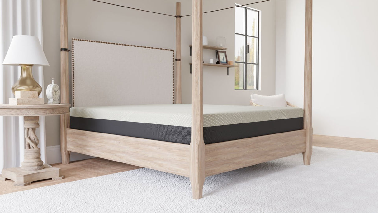 12" Comfort Series Soft Gel Memory Foam Tight Top Mattress by Omne Sleep | Bel Furniture