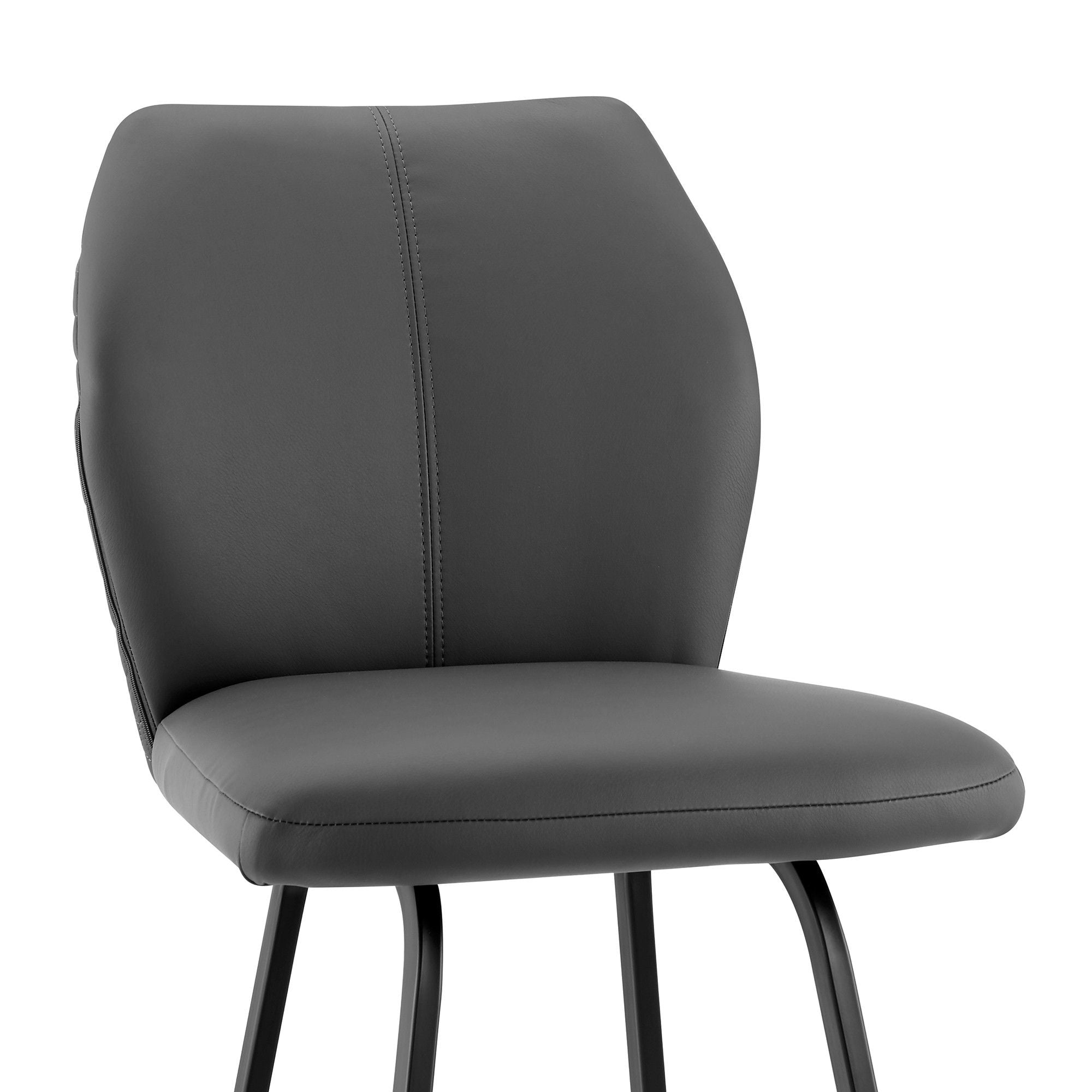 Bar Height Bar Chair - Gray / Black