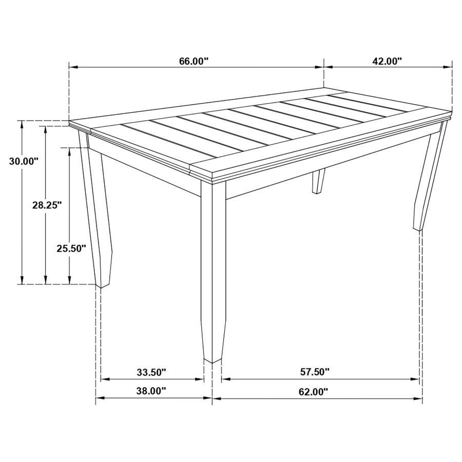 Dalila - Rectangular Dining Table Set