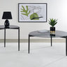 Rosalie - Round Coffee And End Table Set Gray 2 Pc. Coffee Table, End Table by Coaster Fine Furniture | Bel Furniture