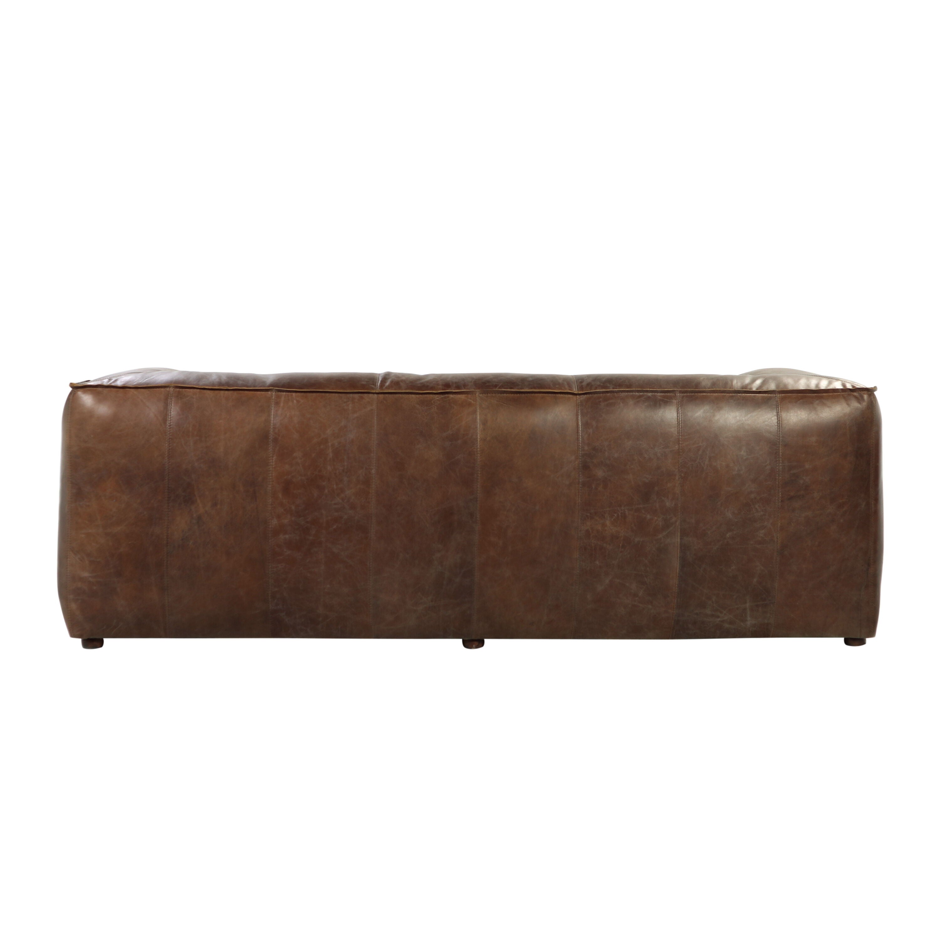 Brancaster - Grain Leather Sofa - Brown