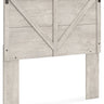 Shawburn - Crossbuck Headboard White by Signature Design by Ashley® | Bel Furniture