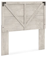 Shawburn - Crossbuck Headboard White by Signature Design by Ashley® | Bel Furniture