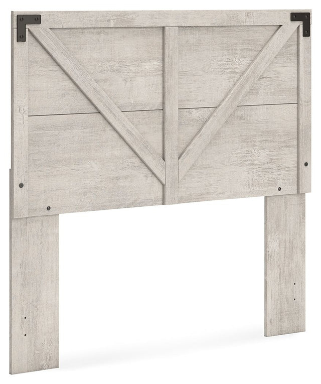 Shawburn - Crossbuck Headboard White by Signature Design by Ashley® | Bel Furniture
