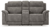 Next-Gen Durapella - Reclining Power Loveseat With Console