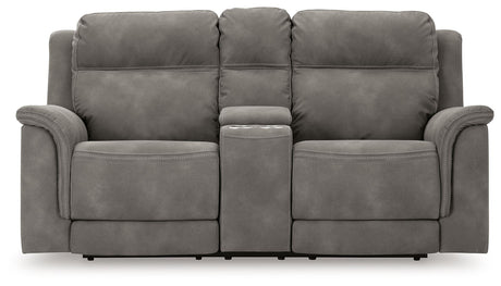 Next-Gen Durapella - Reclining Power Loveseat With Console - view 4